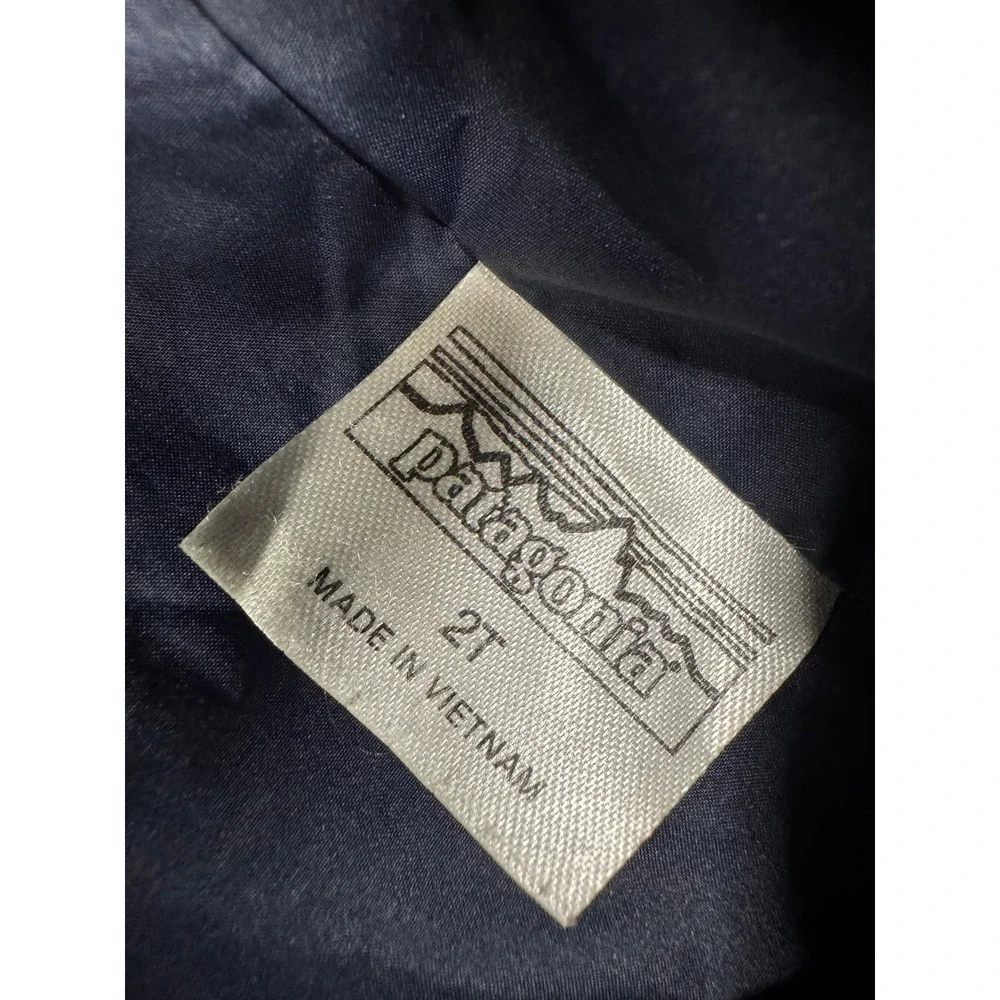 Patagonia Baby All Seasons 3-in-1 Jacket Shell Navy Blue 2T